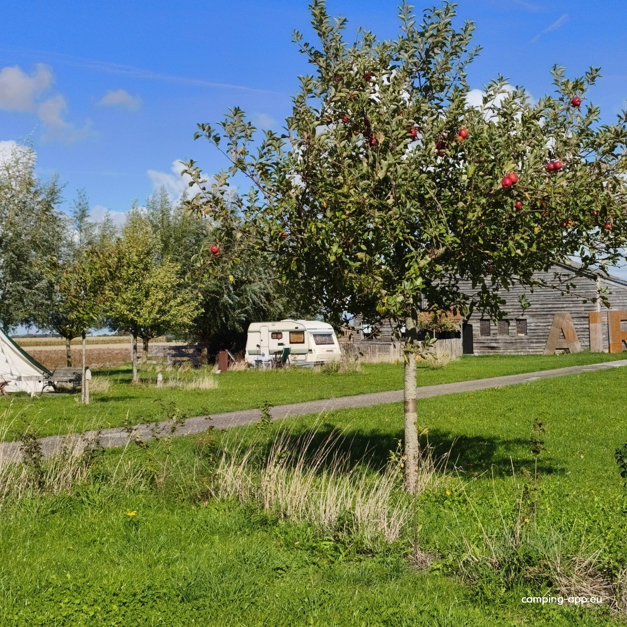 Camping Slapershaven, Oostburg, Niederlande — Foto 2