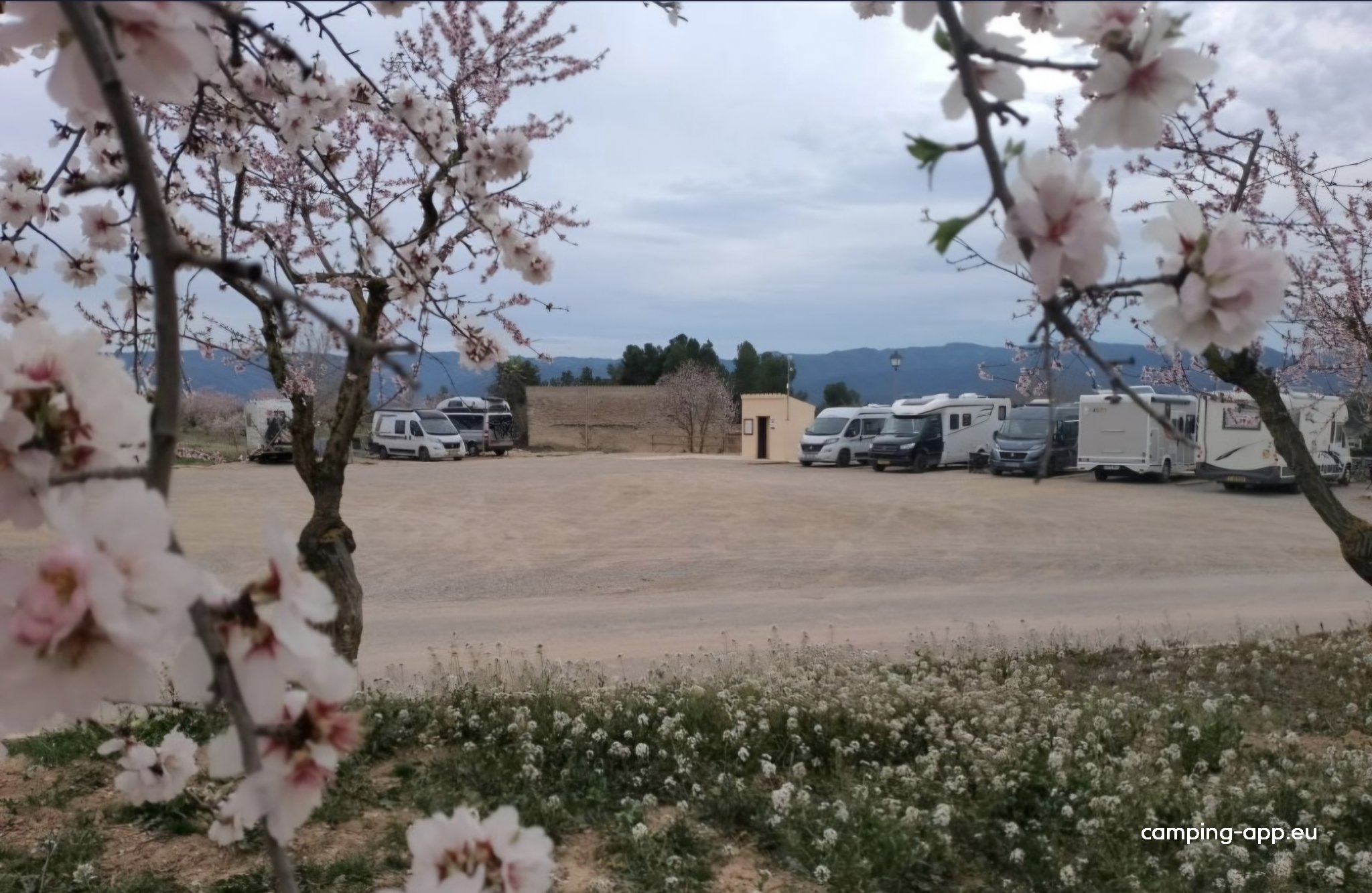 Tarrés motorhome area