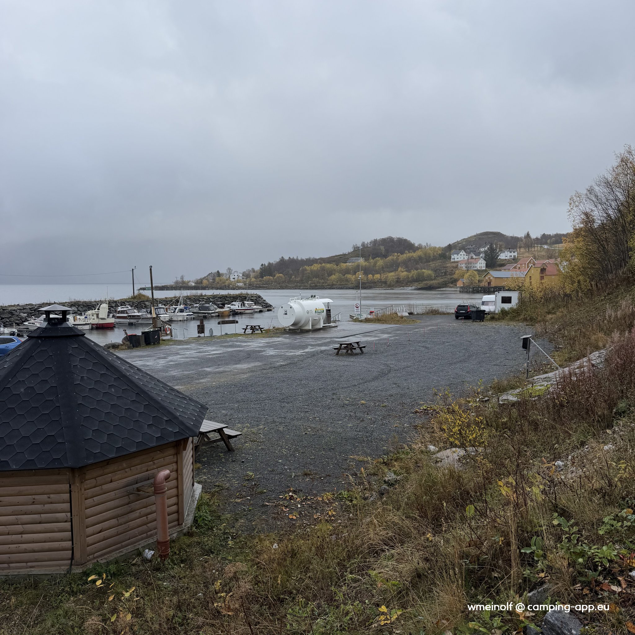 Bobilparkering Hamnvik — Aire camping car in Hamnvik
