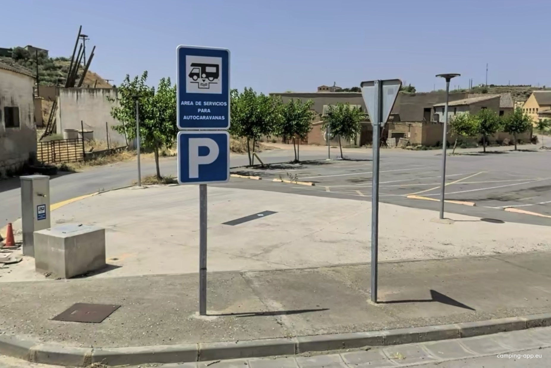 Stellplatz Alcolea de Cinca — Stellplatz in Alcolea de Cinca