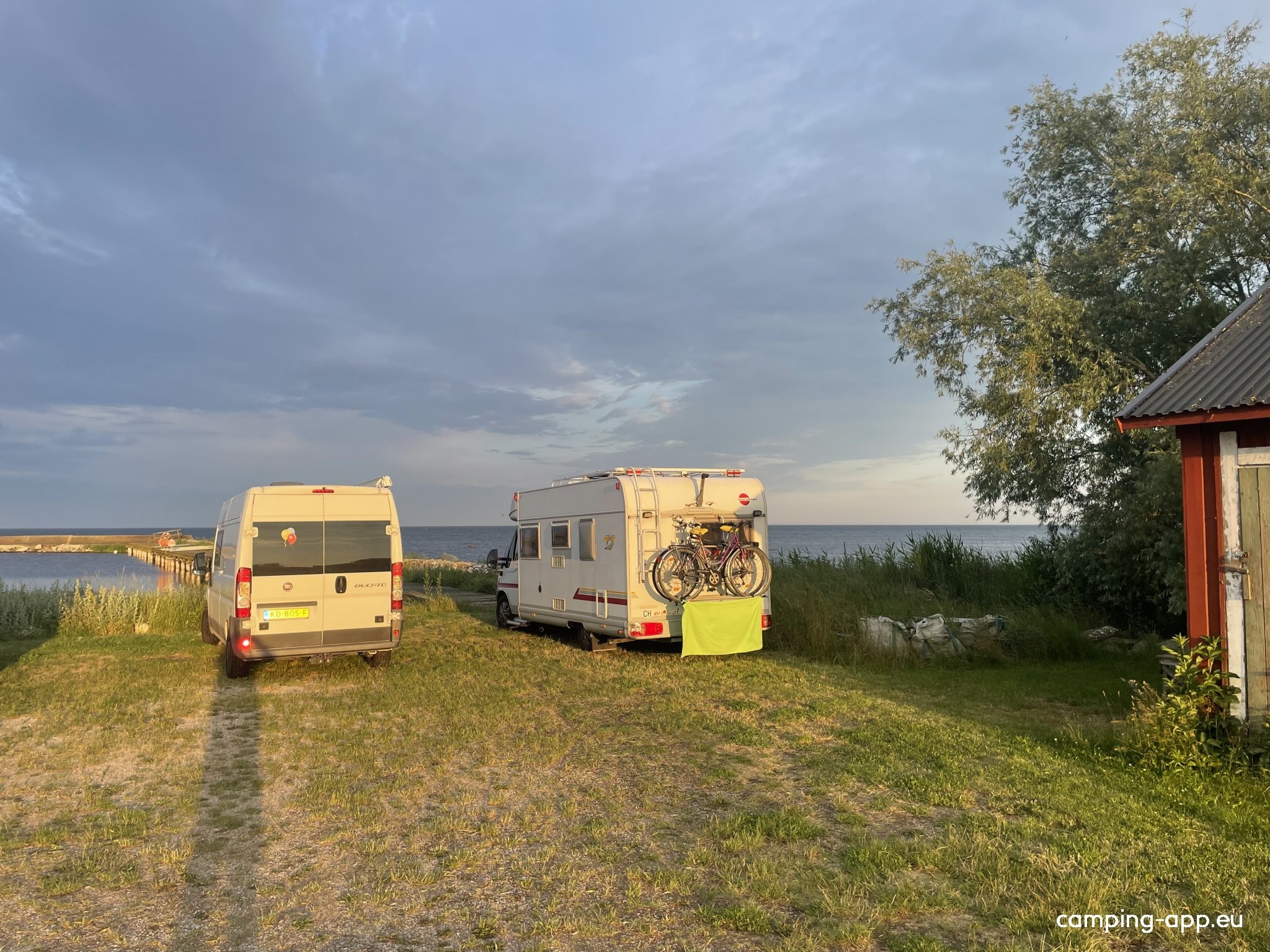 Gräsgårds Fiskehamn — Campervan Site in Degerhamn