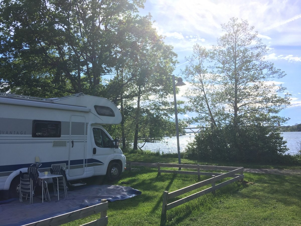 Södra Hamnen Motala — Bobilplass in Motala