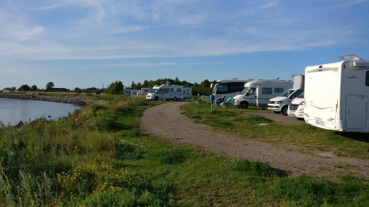 Marina Grönhögen — Sp. parking dla kamperów in Degerhamn