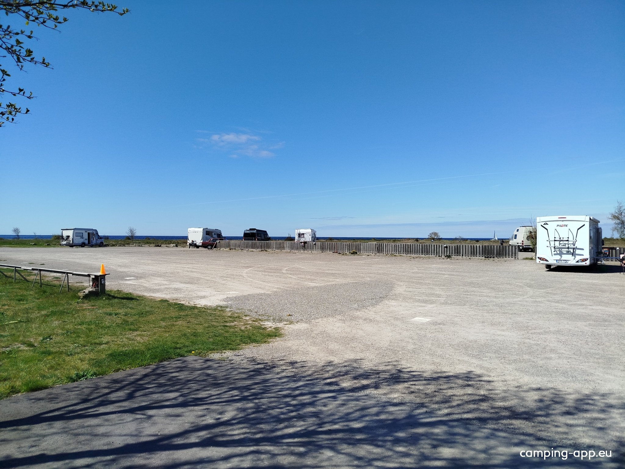 Grönhögens Ställplats — Sítio para autocaravanas in Degerhamn