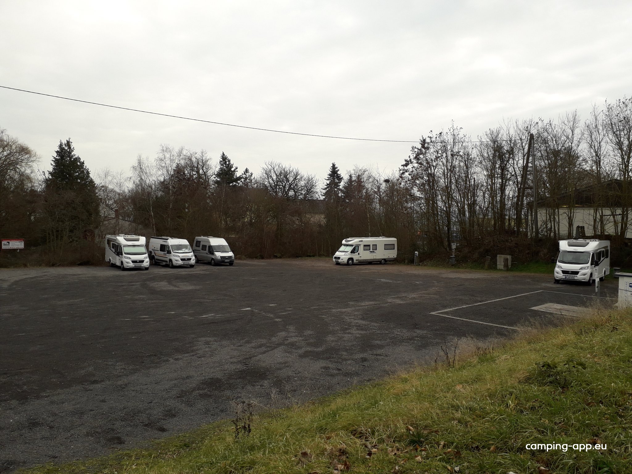 Stellplatz am Fussballplatz in Mendig — Foto 2