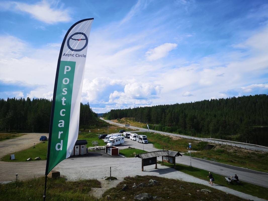 Polecirkeln — Sítio para autocaravanas in Jokkmokk
