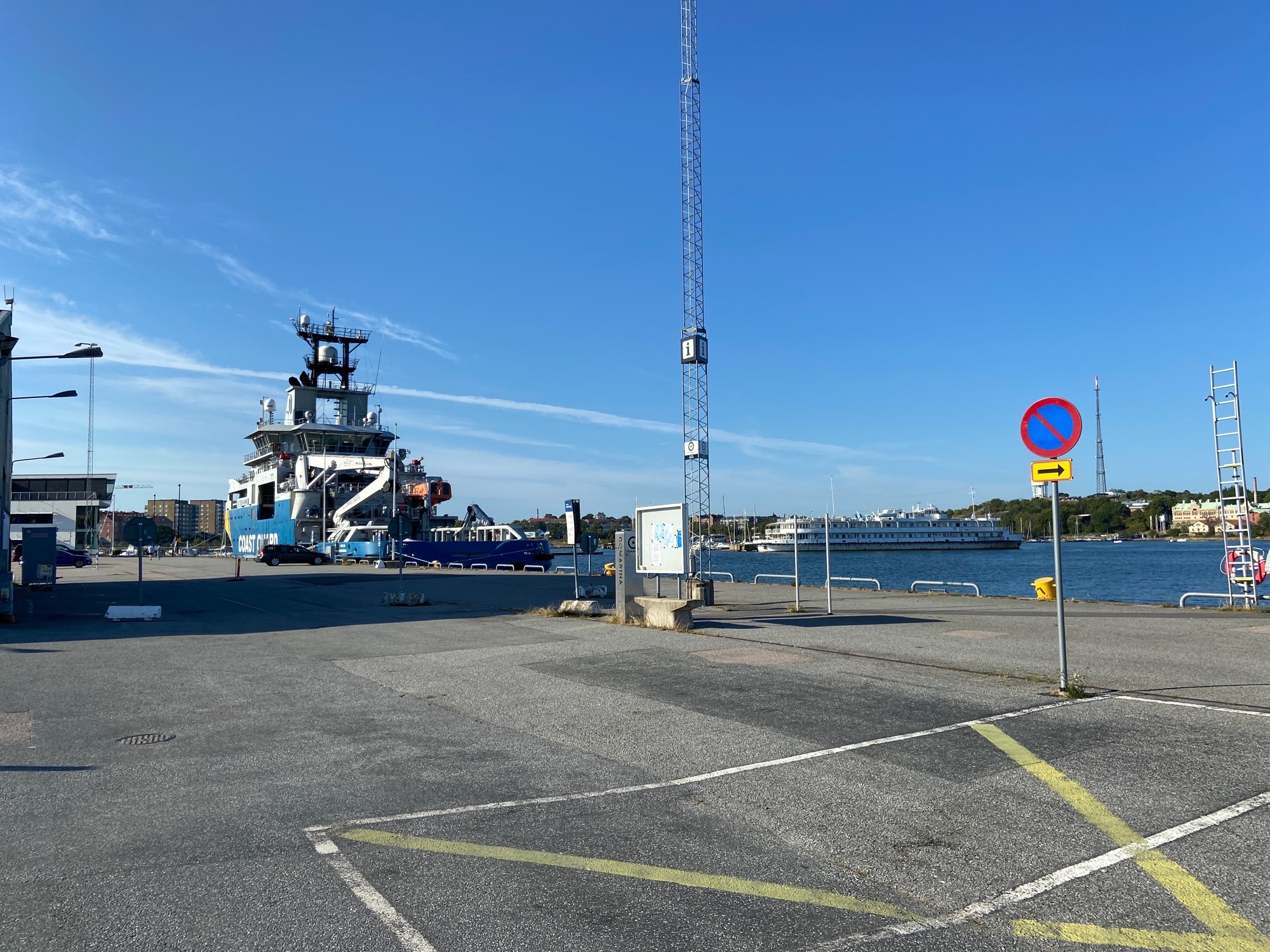 Karlskrona Hafen — Bobilplass in Karlskrona