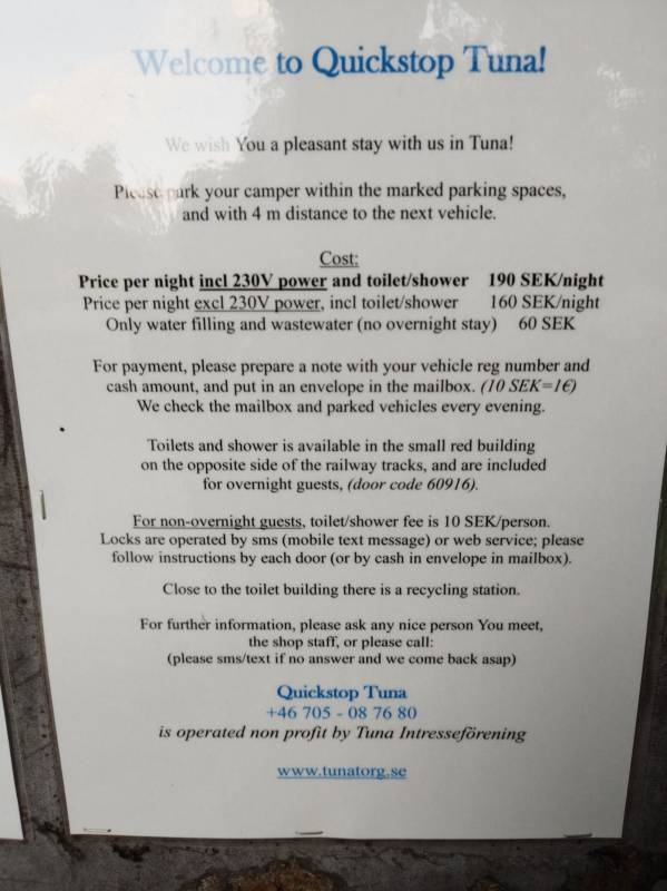 Stellplatz Tuna — Campervan Site in Tuna Vimmerby