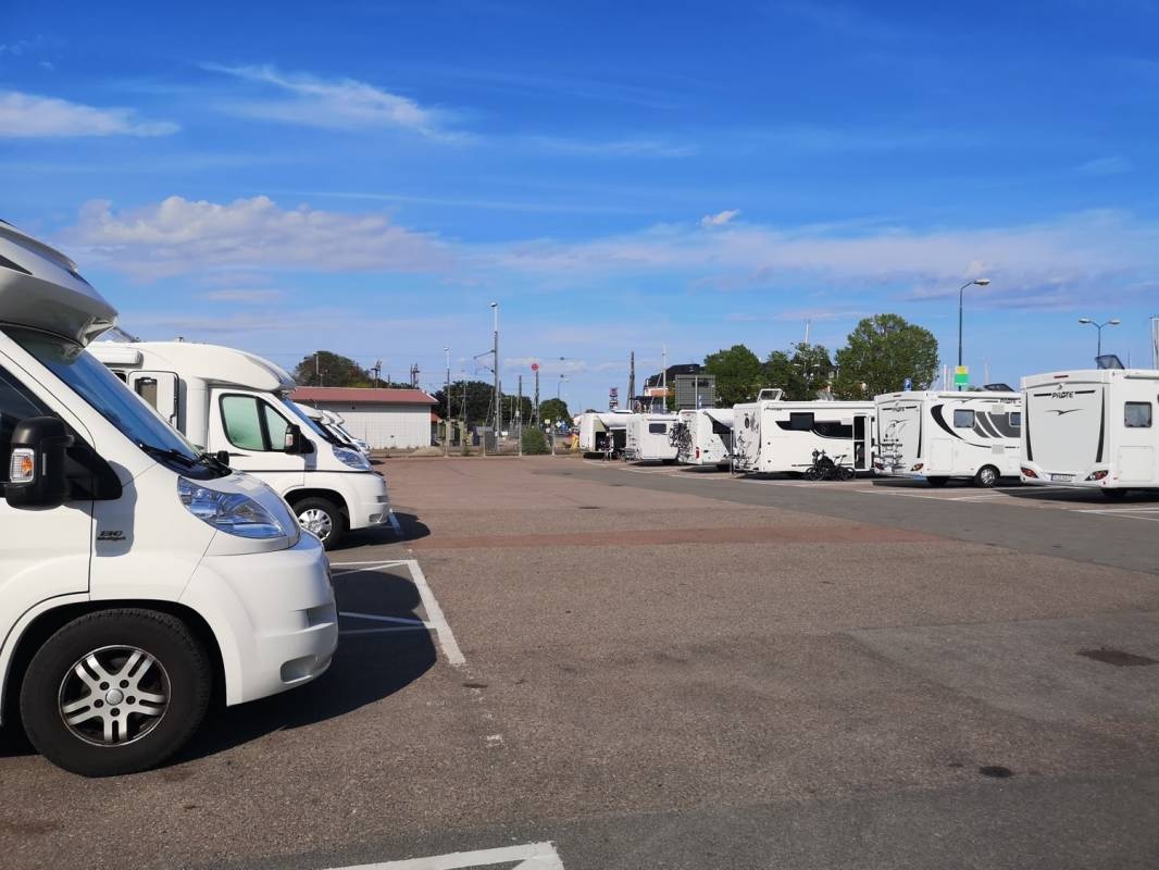 Stellplatz Ölandskajen Kalmar — Campervan Site in Kalmar