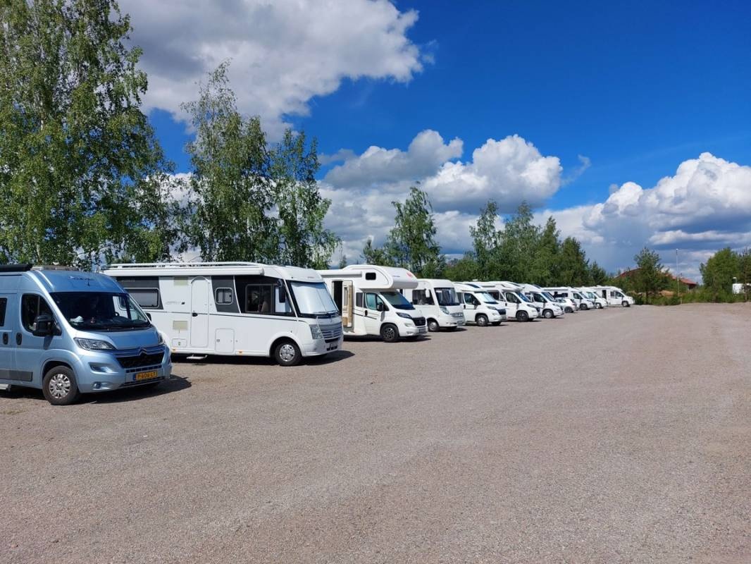 Stellplatz Falun — Area di sosta in Falun