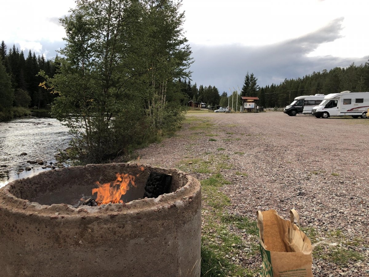 Mörkret Camping — Stellplatz in Särna