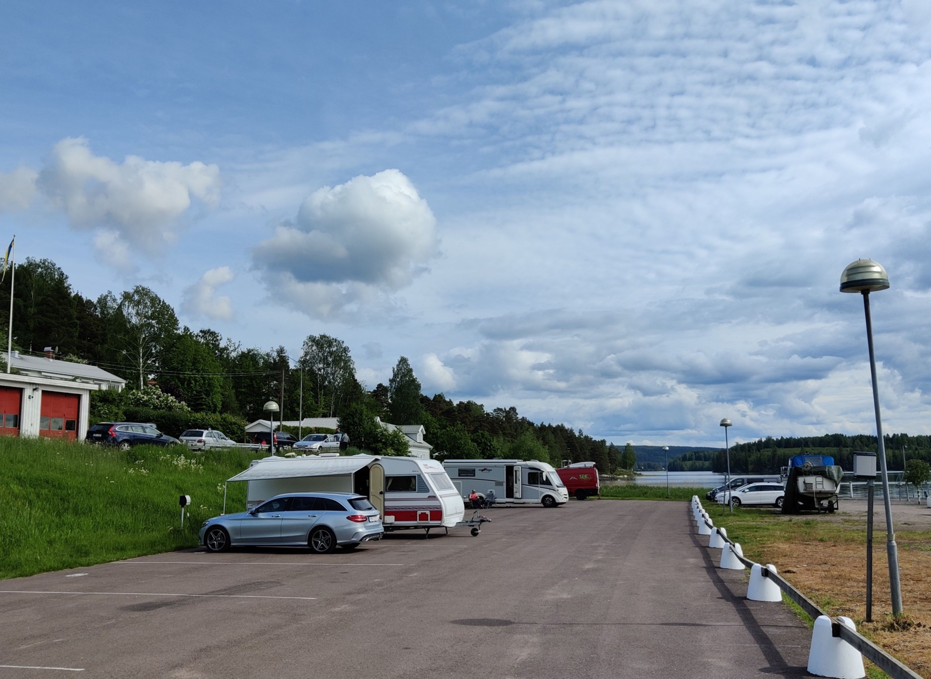 Stellplatz Årjängs båtklubb — Bobilplass in Årjäng