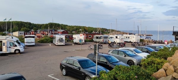 Grötviks småbåtshamn — Sp. parking dla kamperów in Halmstad