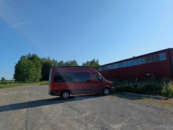 Flå husbilsparkering — Foto 3