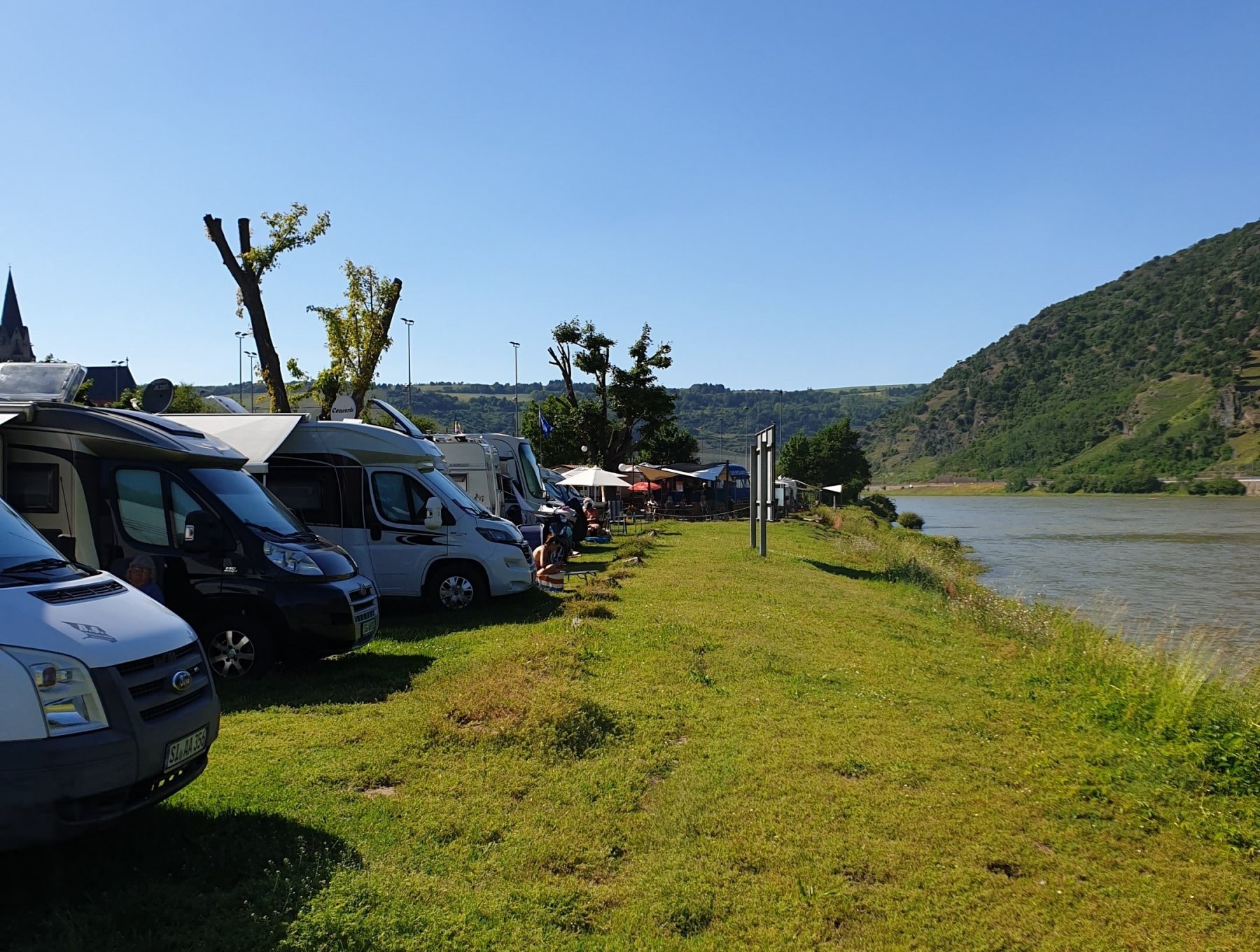 Campingplatz Oberwesel — Kamp yeri in Oberwesel