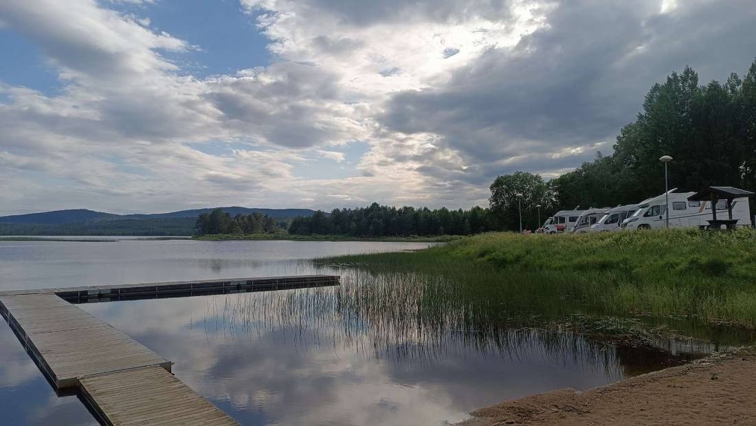 Folketshus Ytterhogdal — Aire camping car in Ytterhogdal