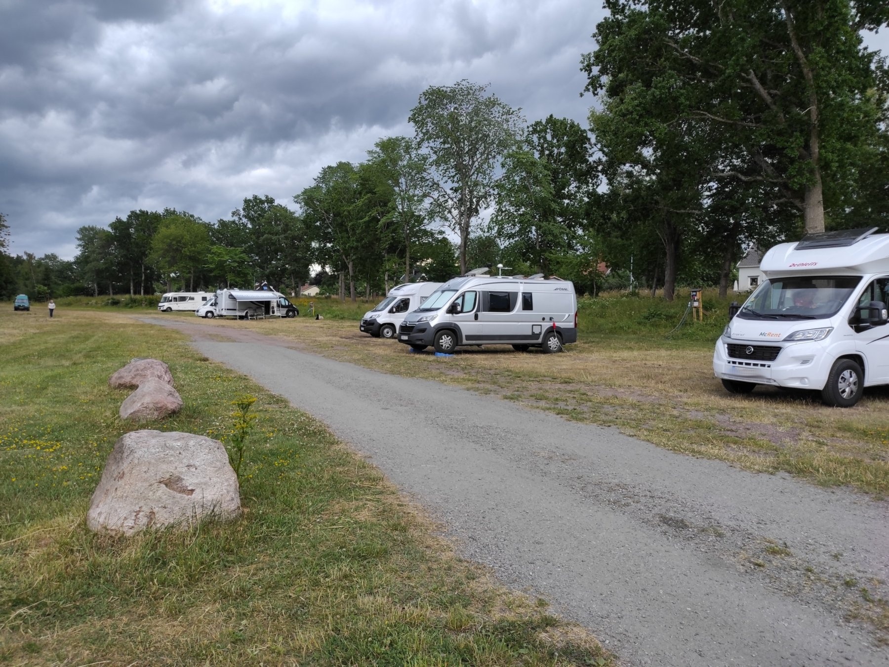 Ställplats Kinnekulle Hällekis — Area di sosta in Hällekis