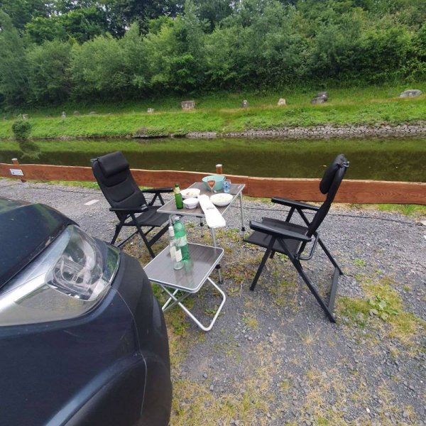 Wohnmobilstellplätze im Yachthafen Kutscher’s Marina Bad Ems — Foto 4