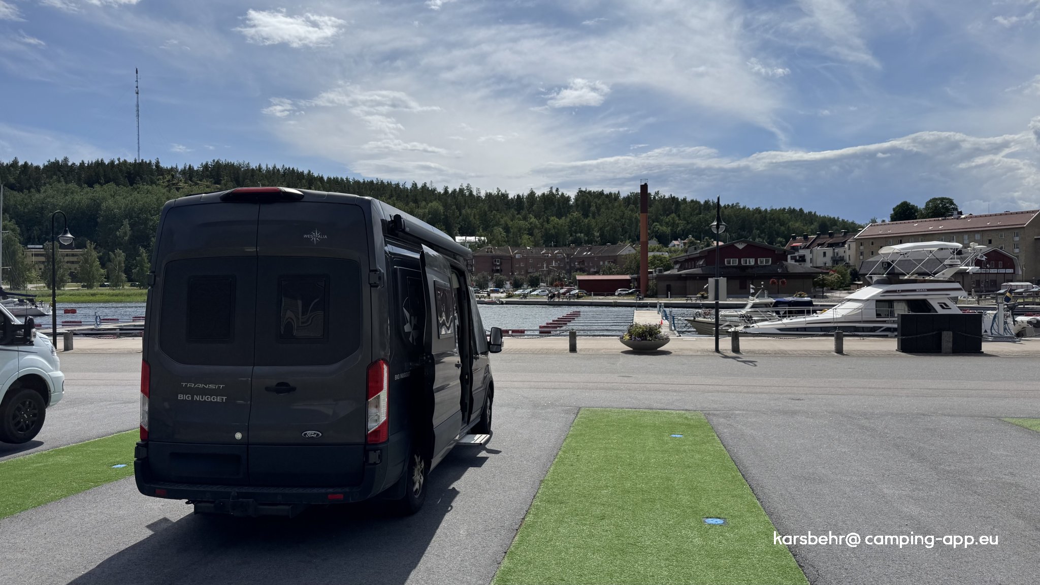 Valdemarsvik Hamn — Campervan Site in Valdemarsvik
