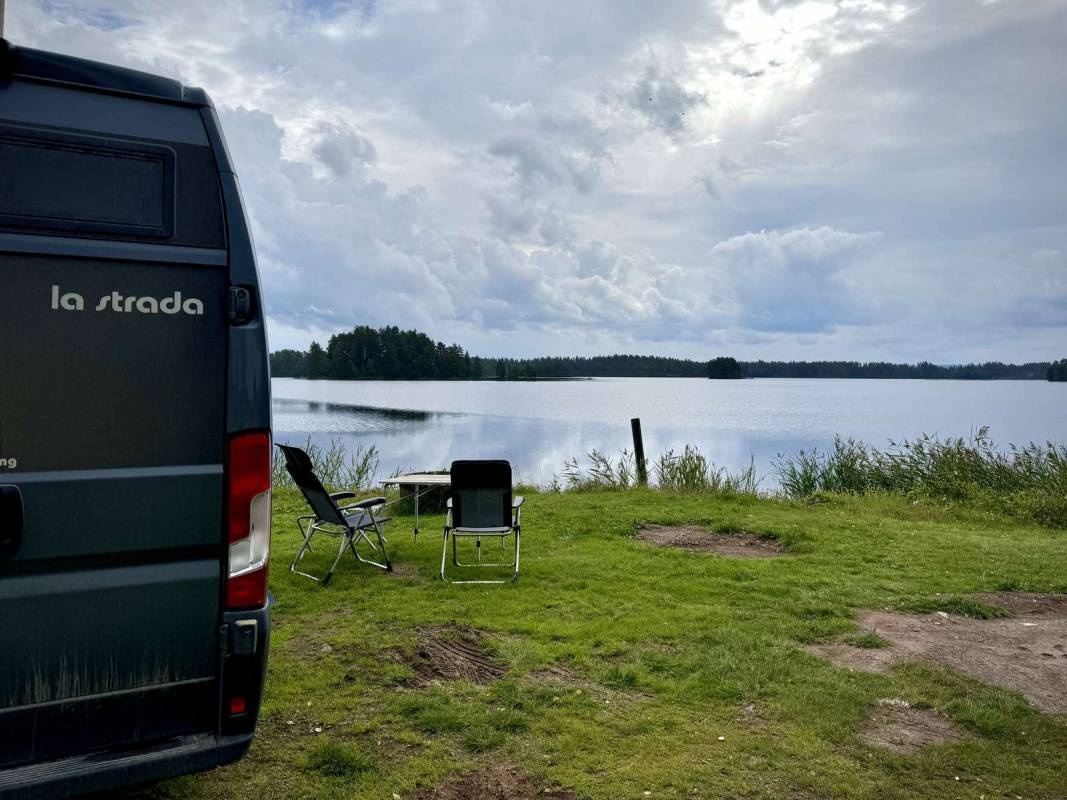 Öje camping — Ställplats in Öje