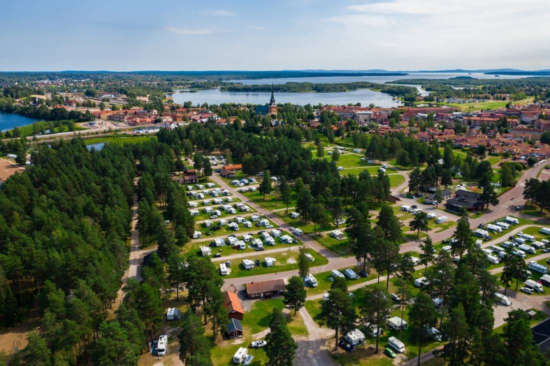 First Camp Moraparken - Dalarna — Camping in Mora