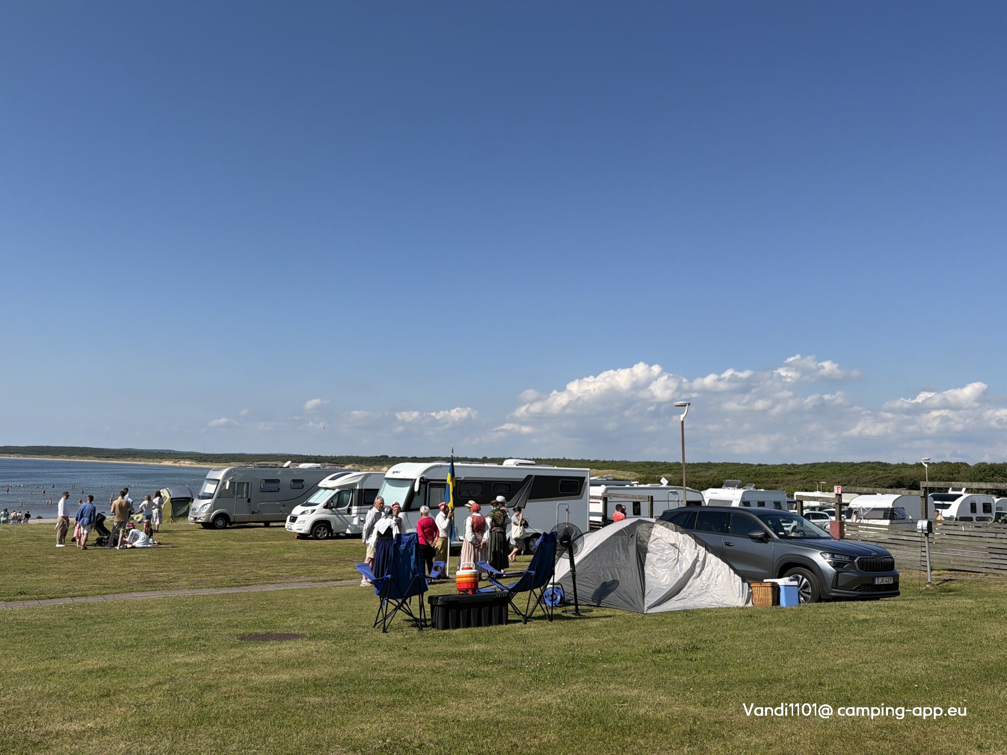 Ställplats Strandgården — QuickStop in Gullbrandstorp