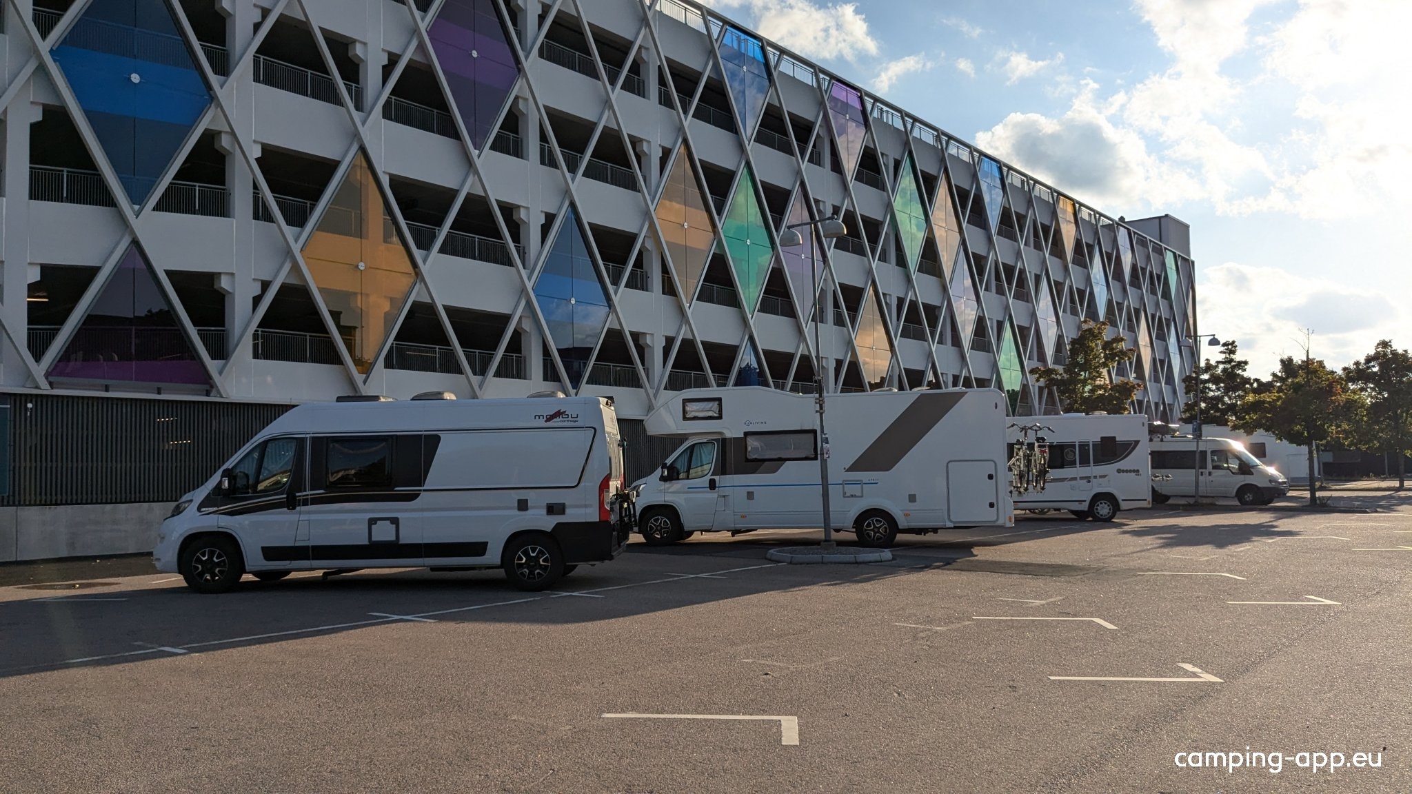 Übernachtungsparkpaltz Växjö centrum — Karavan Sitesi in Växjö