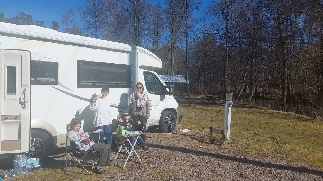 Kyrkekvarn — Bobilplass in Sandhem