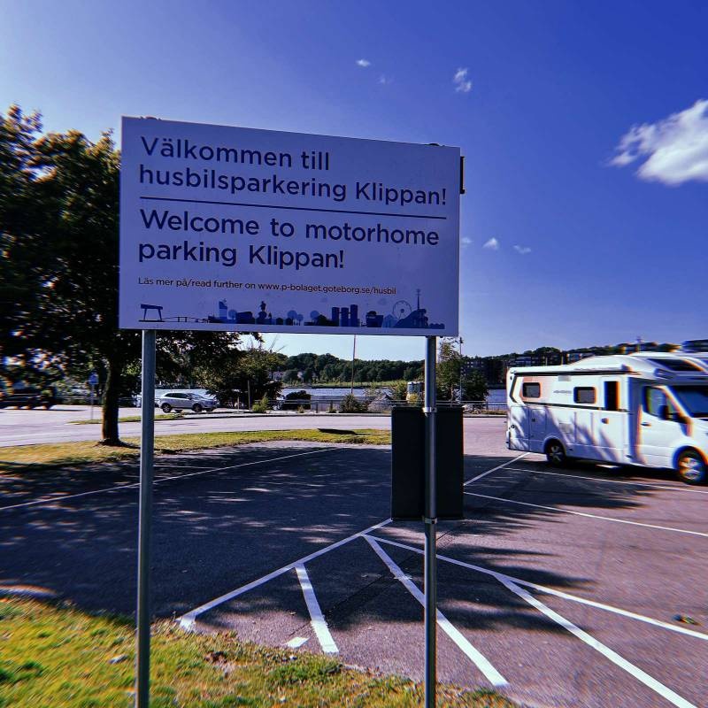 Husbilsparkering Klippan — Stellplatz in Göteborg