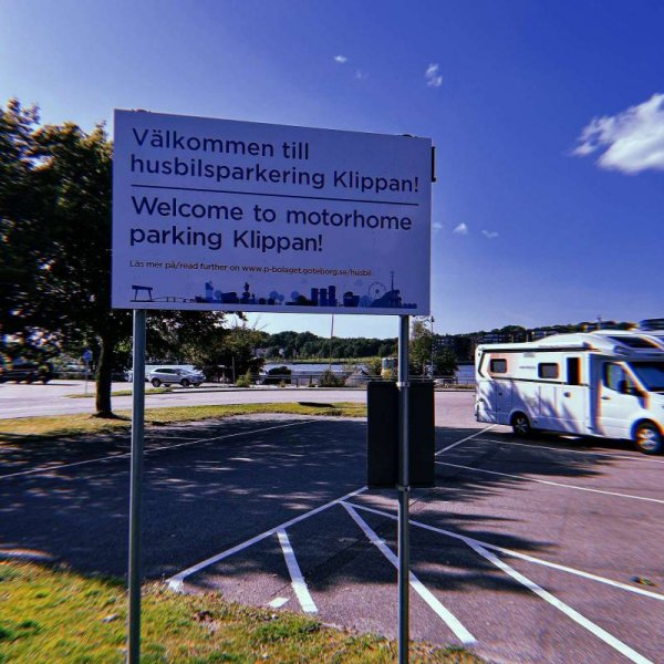 Husbilsparkering Klippan