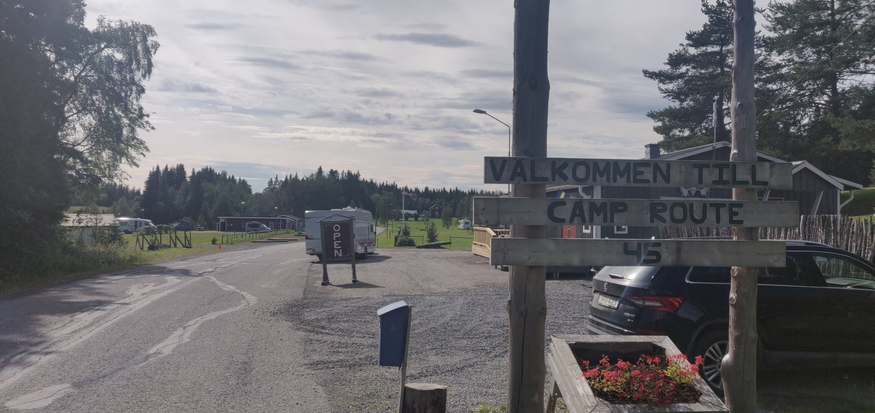 Camp Route 45 — Kamp yeri in Hammerdal