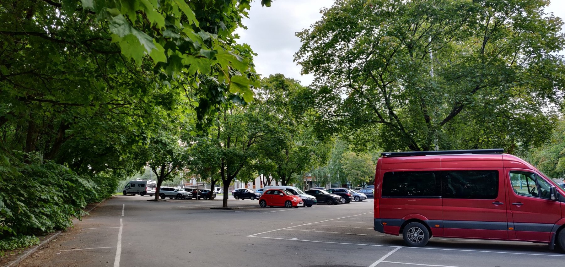 Parkplatz Frognerbadet — Estacionamento público in Oslo