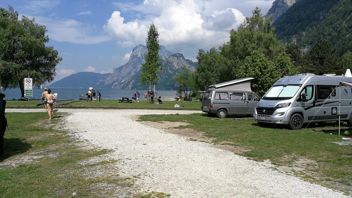 Freizeitanlage Rindbach — Stellplatz in Ebensee