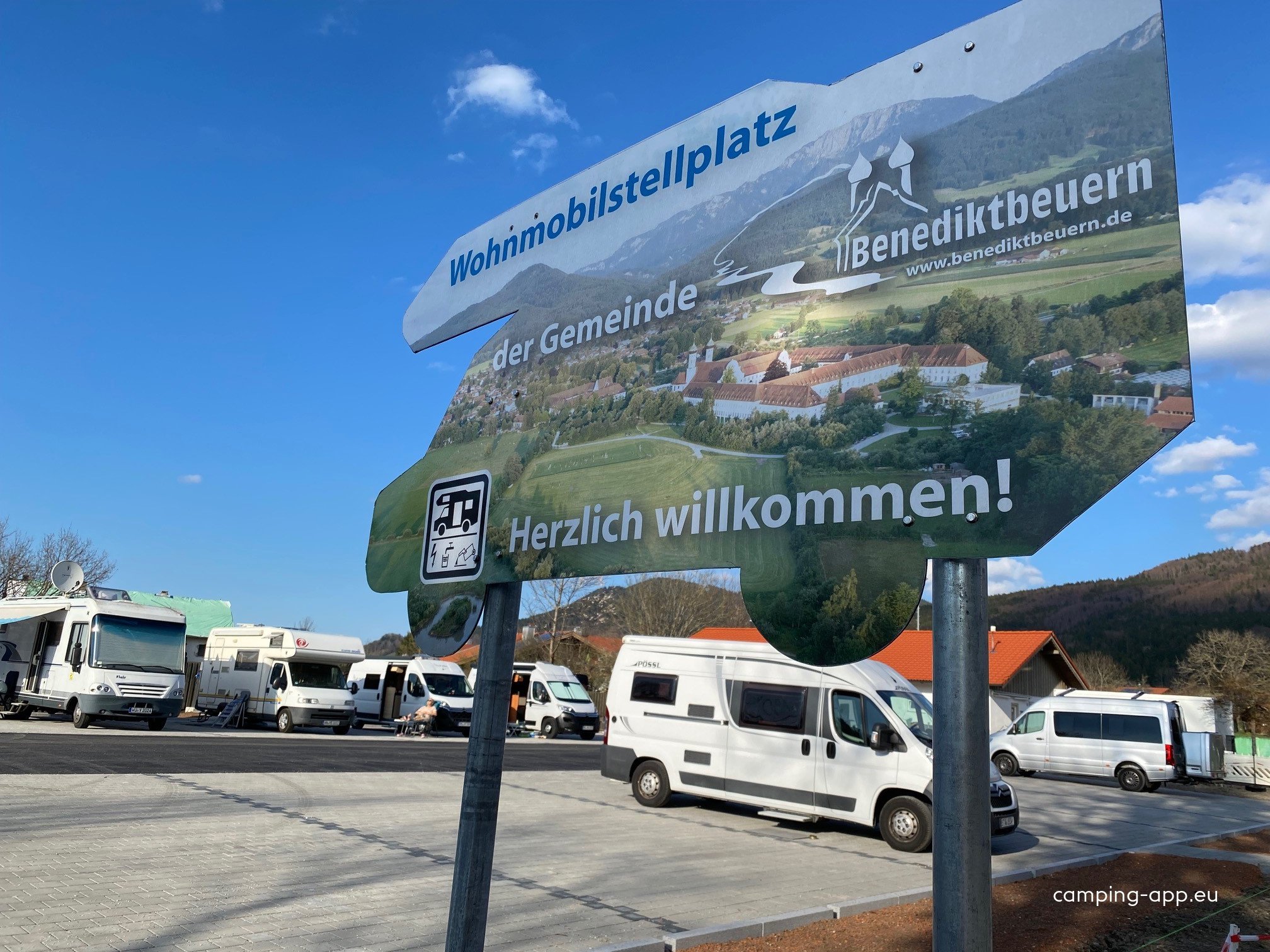 Stellplatz Benediktbeuern — Місце для кемперів in Benediktbeuern