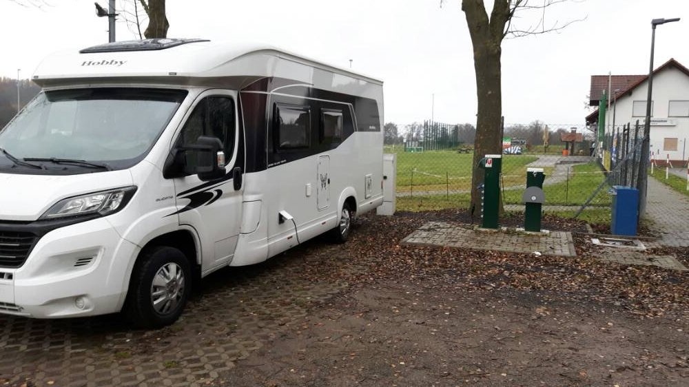 Stellplatz In der Steinlache Reichensachsen — Campervan Site in Wehretal-Reichensachsen