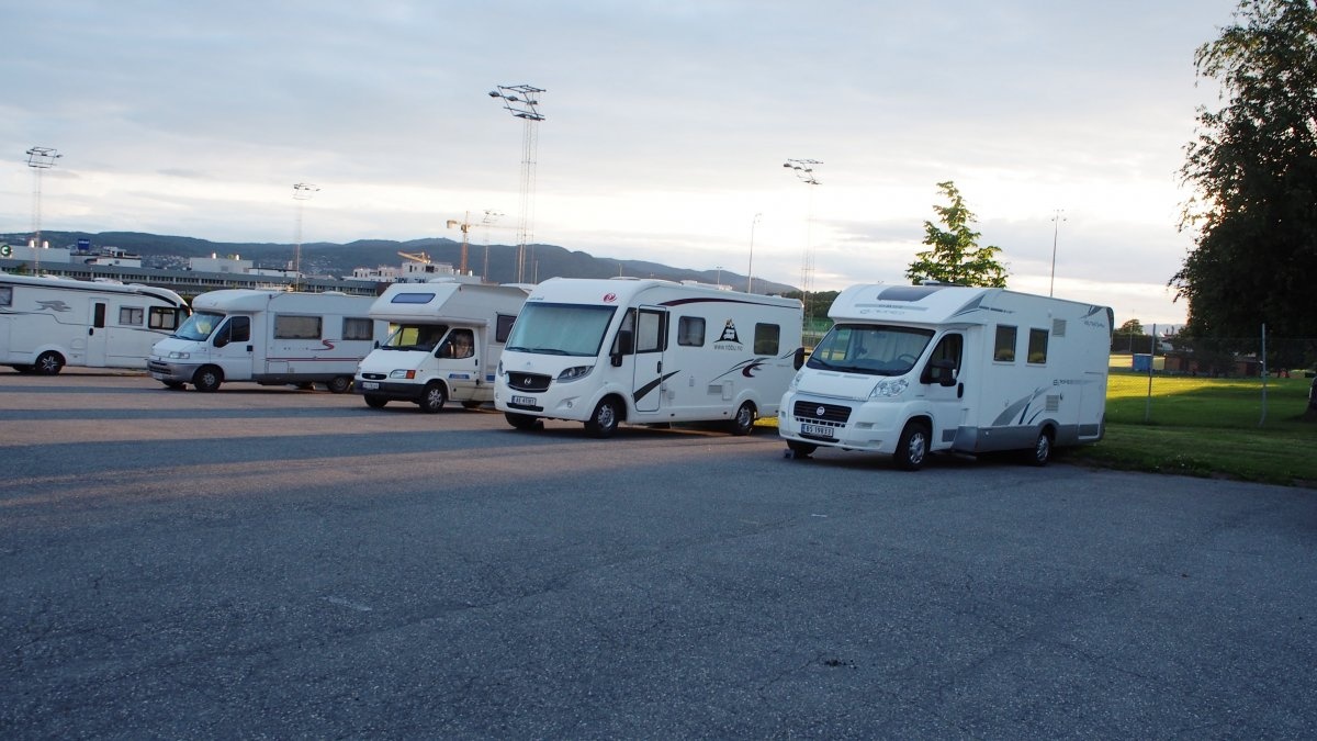 (geschlossen) Stellplatz Trondheim Lade — Campervan Site in Trondheim