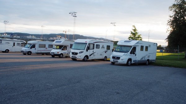 (geschlossen) Stellplatz Trondheim Lade