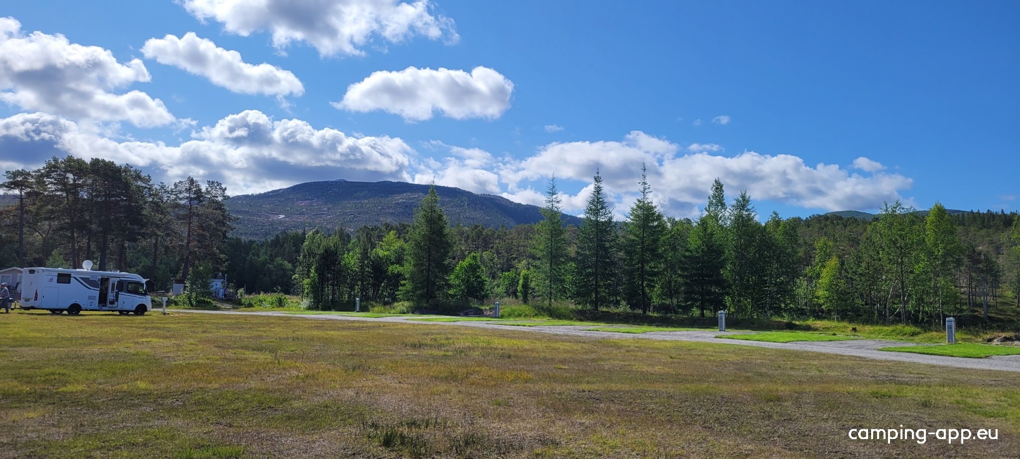 Notvann Camping — Area da campeggio in Innhavet
