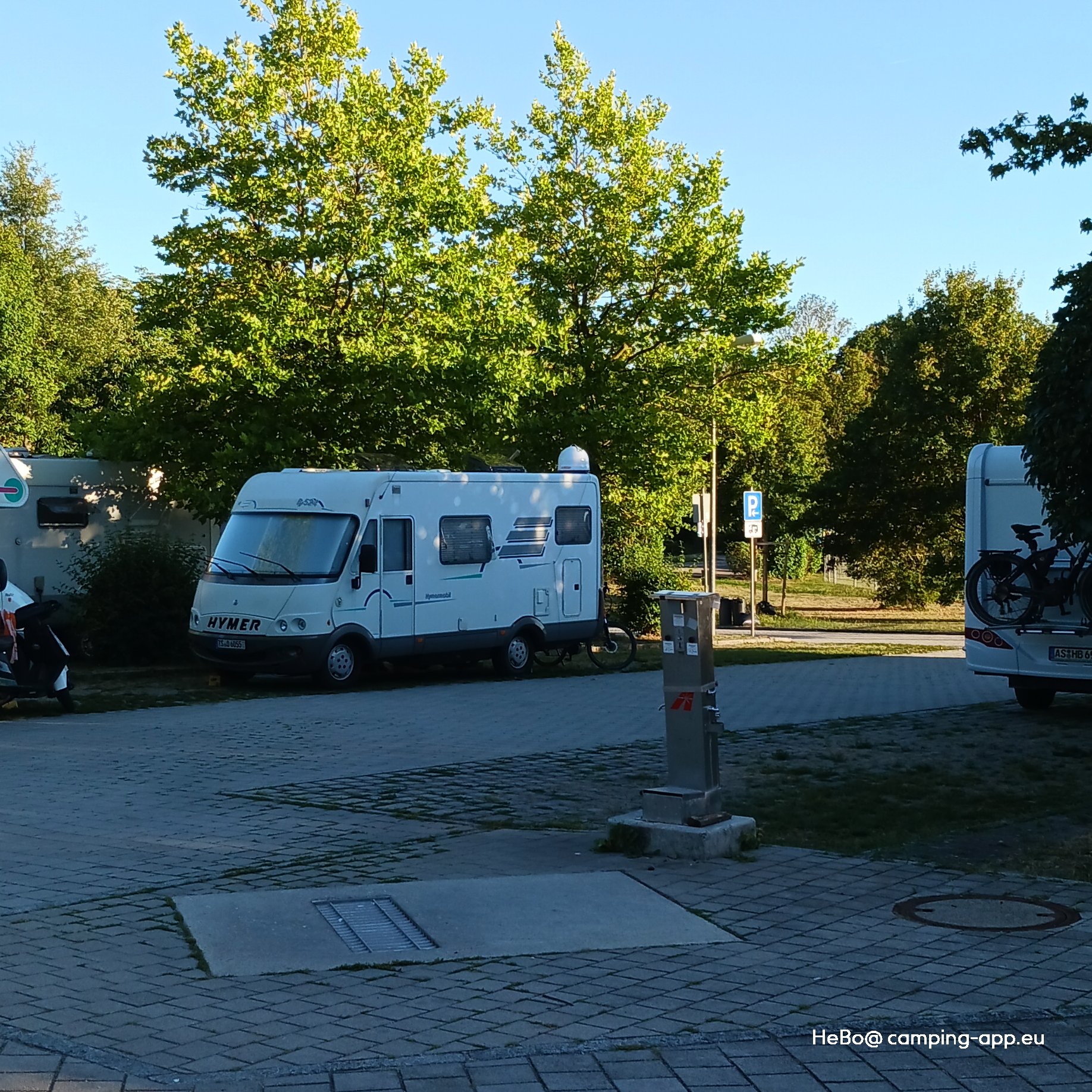 Stellplatz am Sportplatz