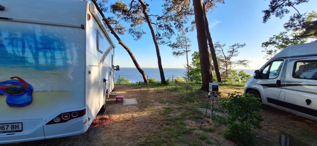 Campingplatz und Ferienhäuser Haffküste — Area da campeggio in Kamminke