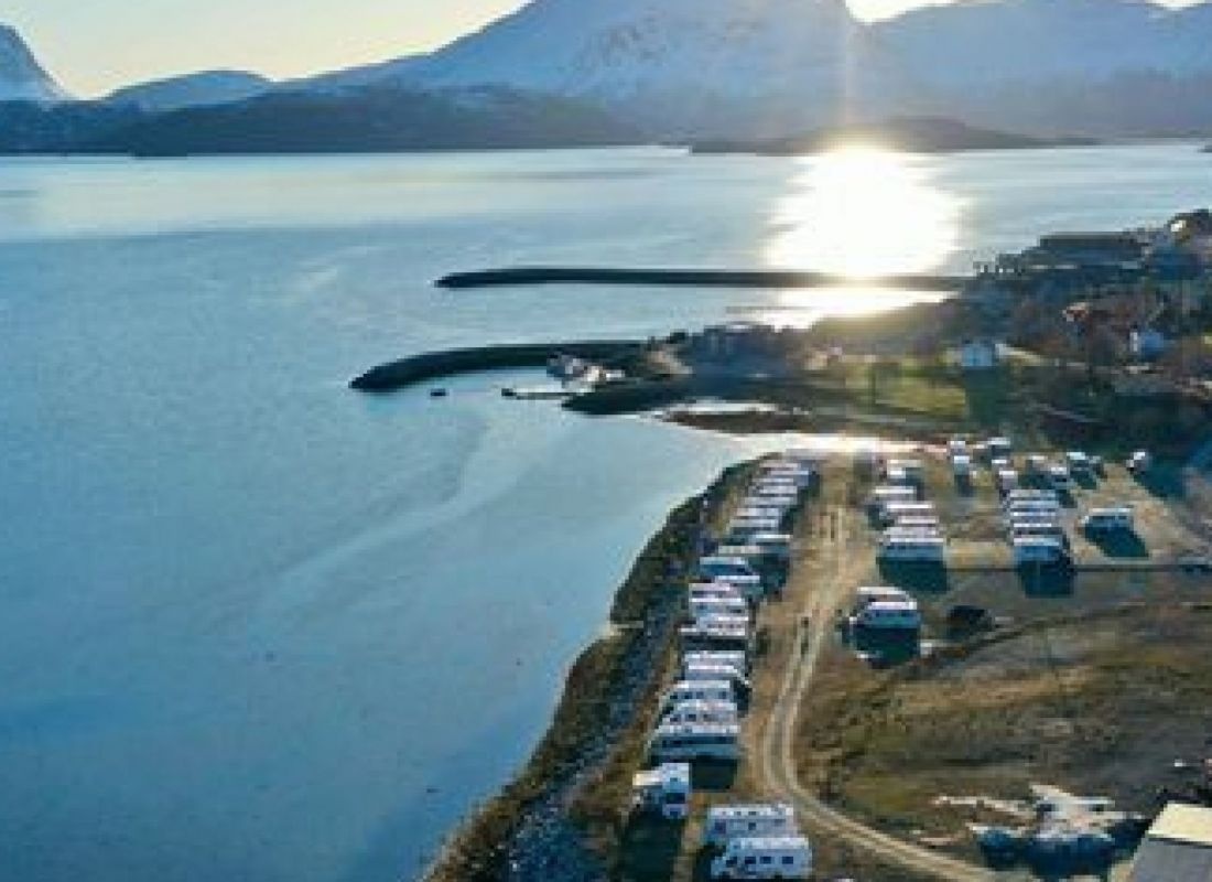 Sjøvegan Bobilcamp — Campervan Site in Salangen