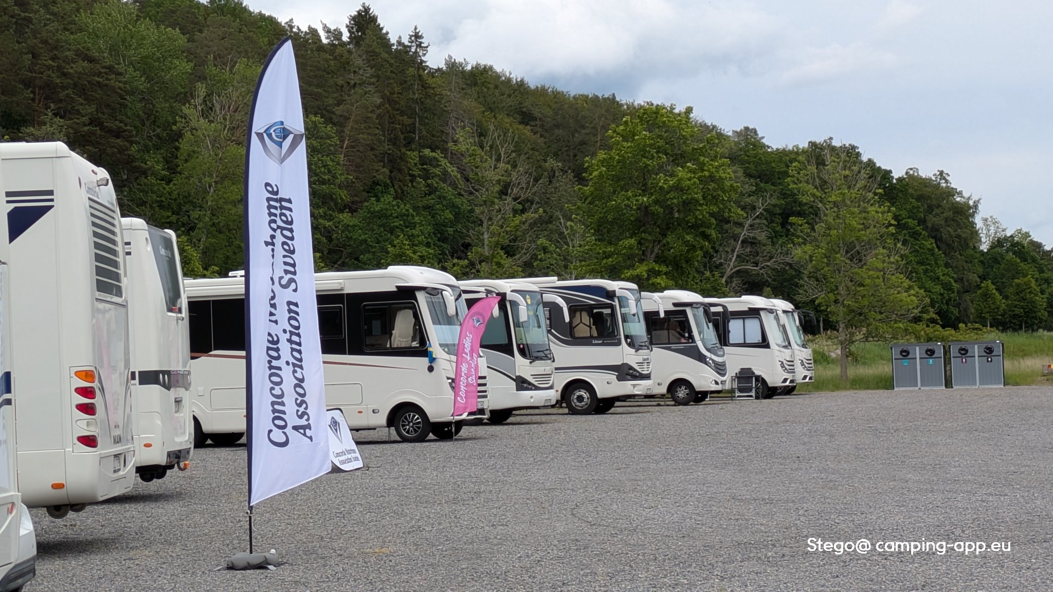 Kanalen vid Söderköping — Karavan Sitesi in Söderköping