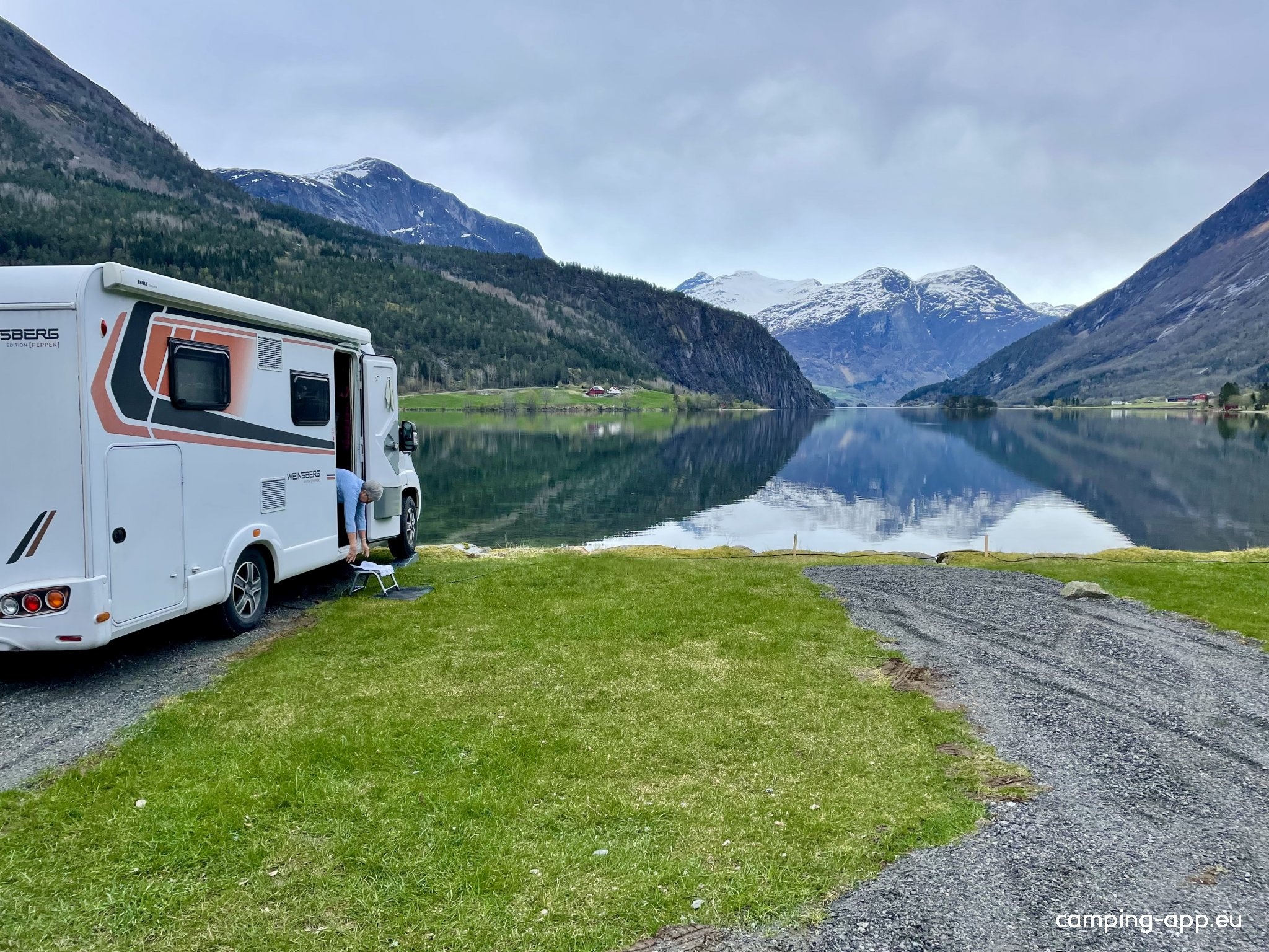 Mindresunde Camping — Campingplass in Stryn
