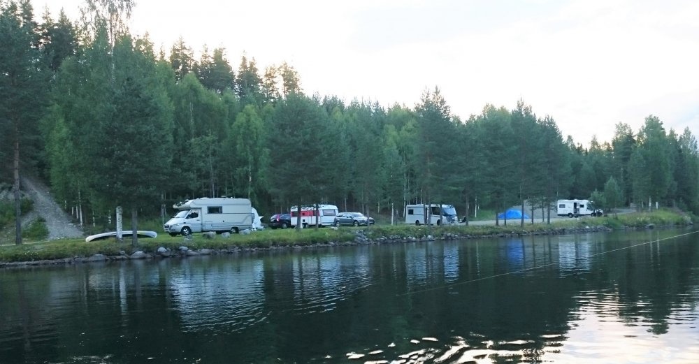 Zorbcenter — Aire camping car in Hammarstrand