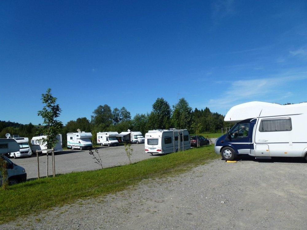 Stellplatz am Buron — Sp. parking dla kamperów in Wertach