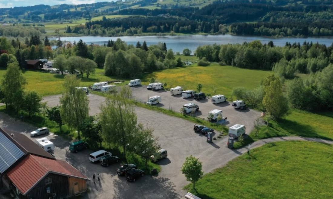 Stellplatz am Buron — Campervan Site in Wertach