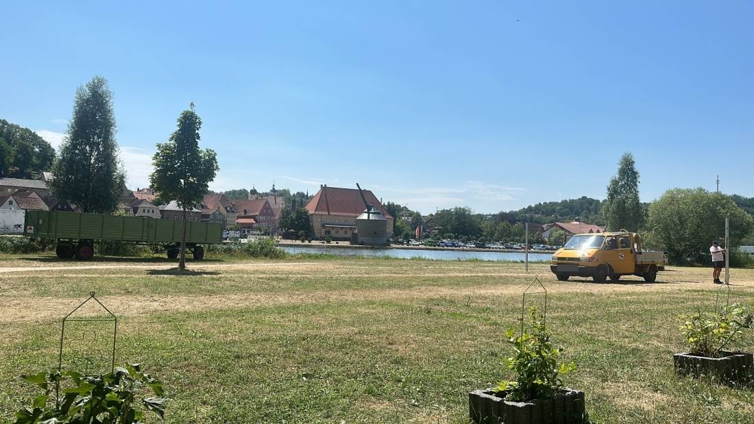 Stellplatz Gasthaus zum goldenen Anker — Bobilplass in Segnitz 