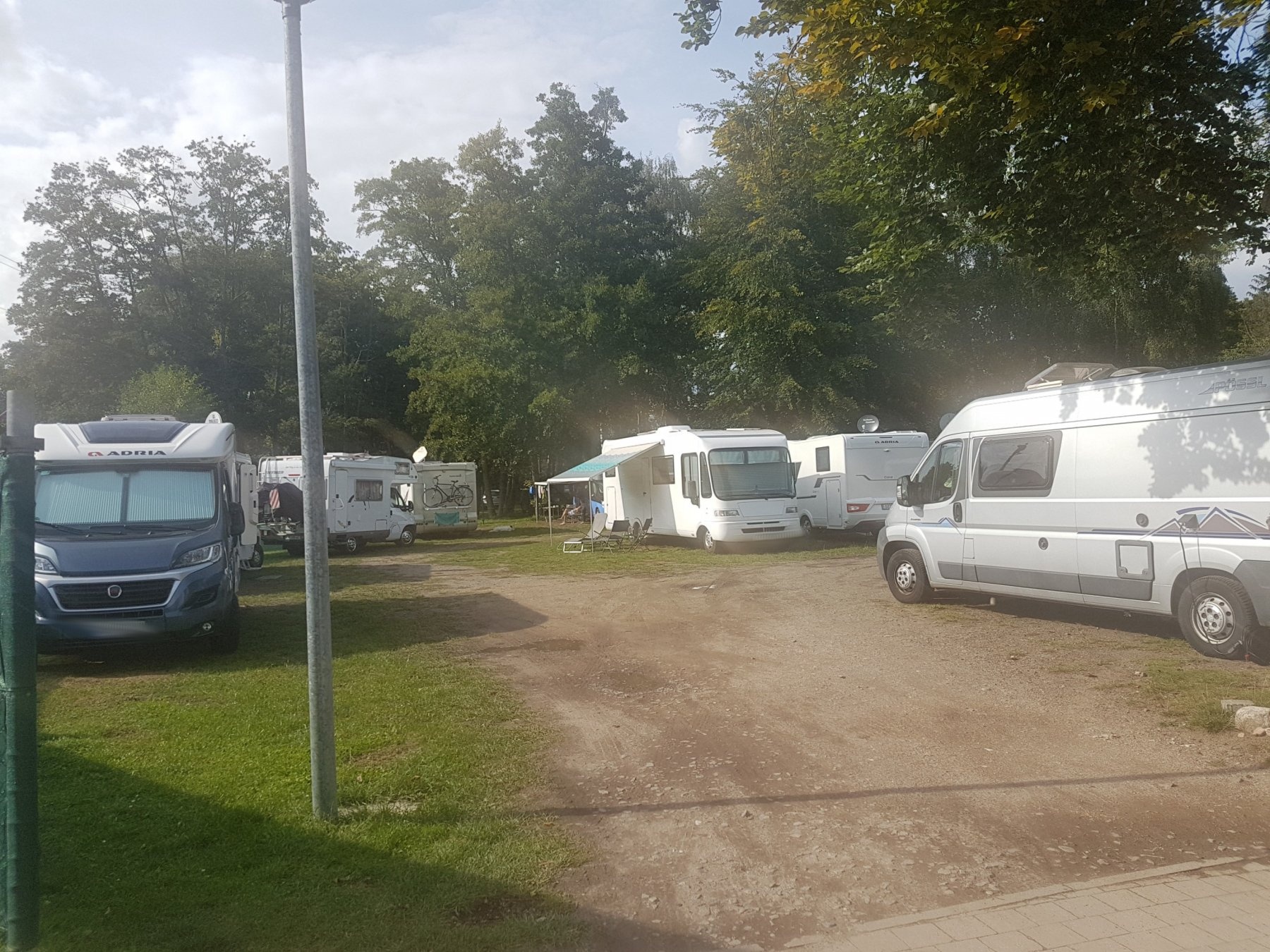 Lenzer Hafen — Aire camping car in Fünfseen, Lenz-Süd
