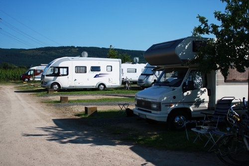 Stellplatz im Weingut Feiten Longuich — Winery in Longuich