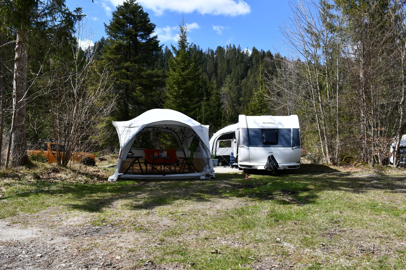 Naturcampingplatz Isarhorner Alm — Місце для кемпінгу in Mittenwald